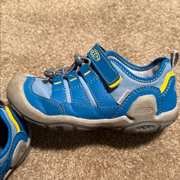 Keen Kids Blue and Yellow Sneakers - Picture 5 of 10